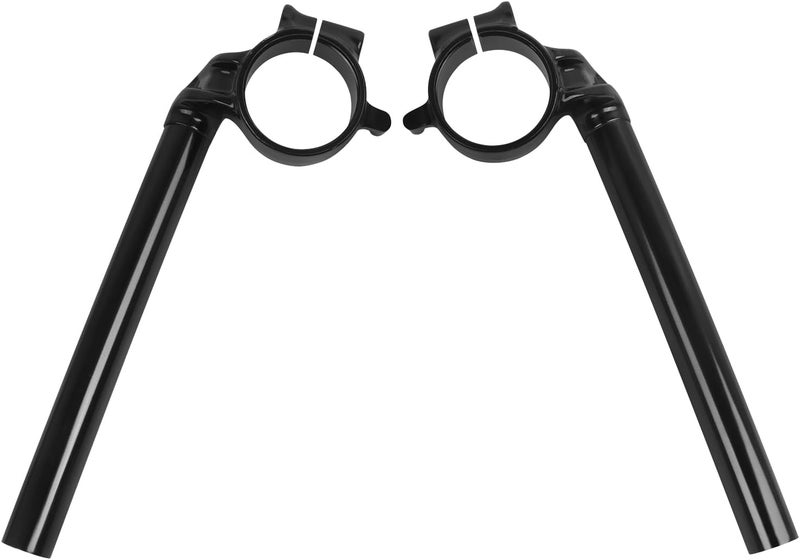 HAONEL 48mm Clip On Handlebars Compatible with Honda CBR600RR CBR 600 RR CBR600 RR F5 2003-2006 Left & Right Aluminum Motorcycle 7/8" Clip On Fork Tube Handlebars - Image 1